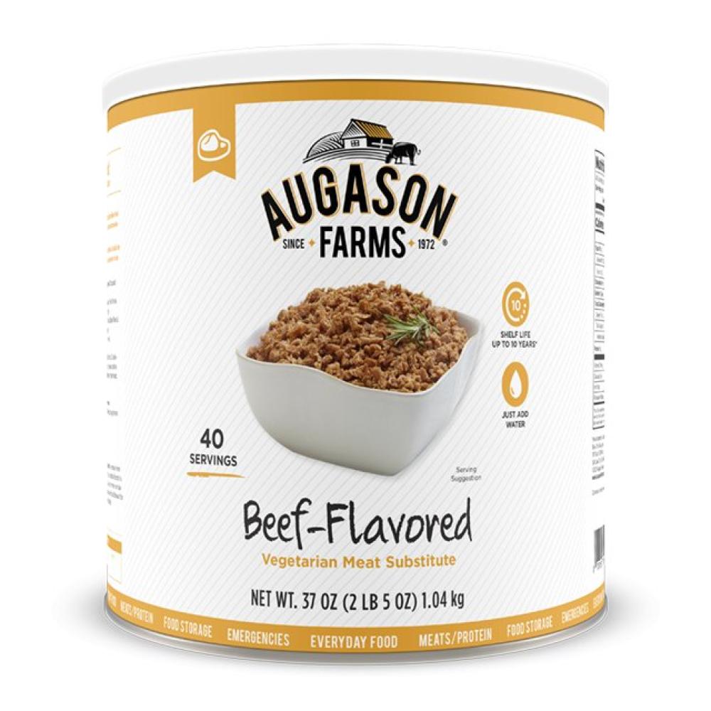 Beef-Flavored Vegetarian Meat Substitute