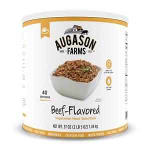 Beef-Flavored Vegetarian Meat Substitute