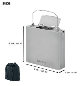  Titanium Water Tank for POMOLY Titanium Stove | POMOLY New Arrival