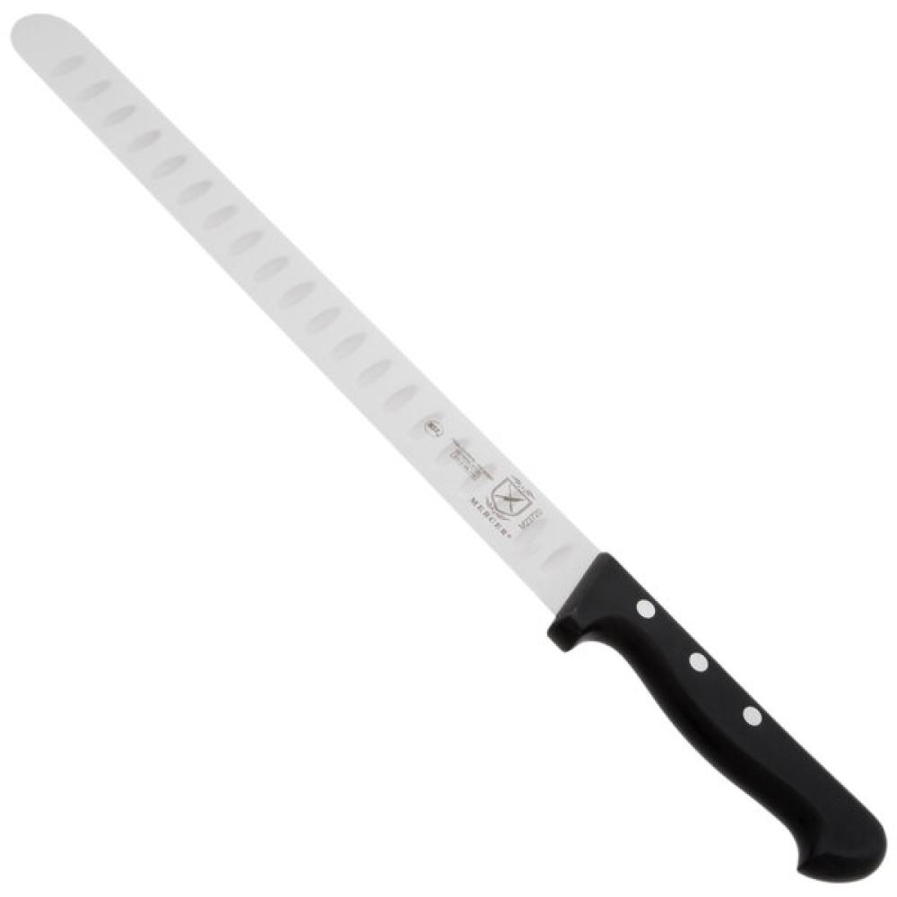 Mercer Culinary M23720 Renaissance® 11" Stamped Riveted Slicer with Granton Edge
