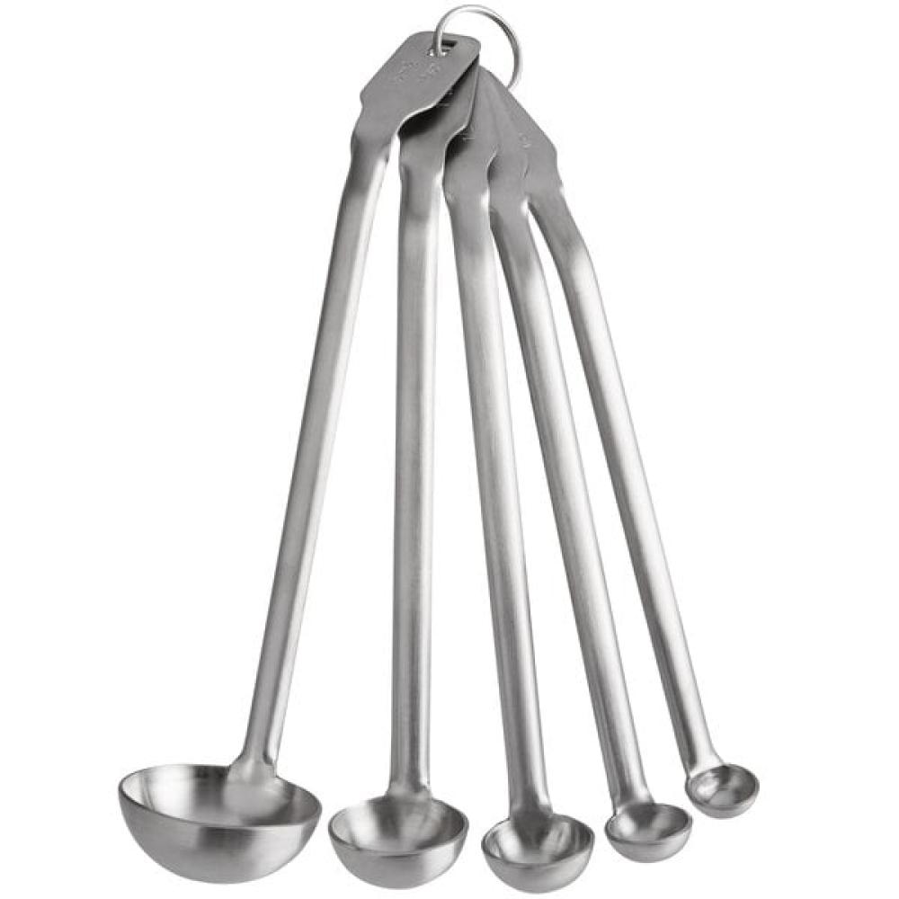 Vollrath 44572 Stainless Steel Measuring Spoon Set - 5 Piece