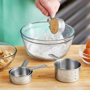 Choice 4-Piece Stainless Steel Measuring Cup Set