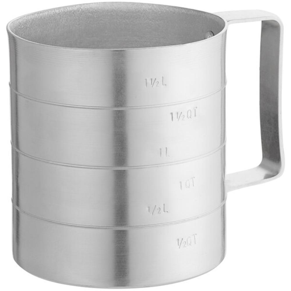 Choice 2 Qt. Aluminum Measuring Cup with Handle, excellent 4 bug-outs, cabins or?