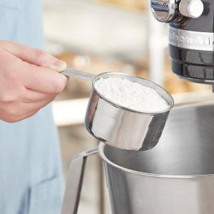 Tablecraft 724D 1 Cup Stainless Steel Measuring Cup
