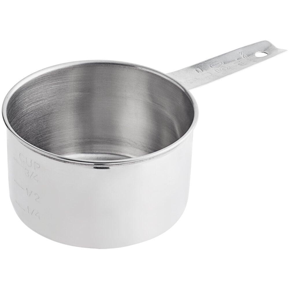 Tablecraft 724D 1 Cup Stainless Steel Measuring Cup