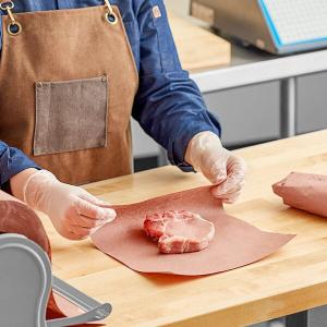 Choice 12'' x 700' 40 lb. Pink / Peach Butcher Paper Roll
