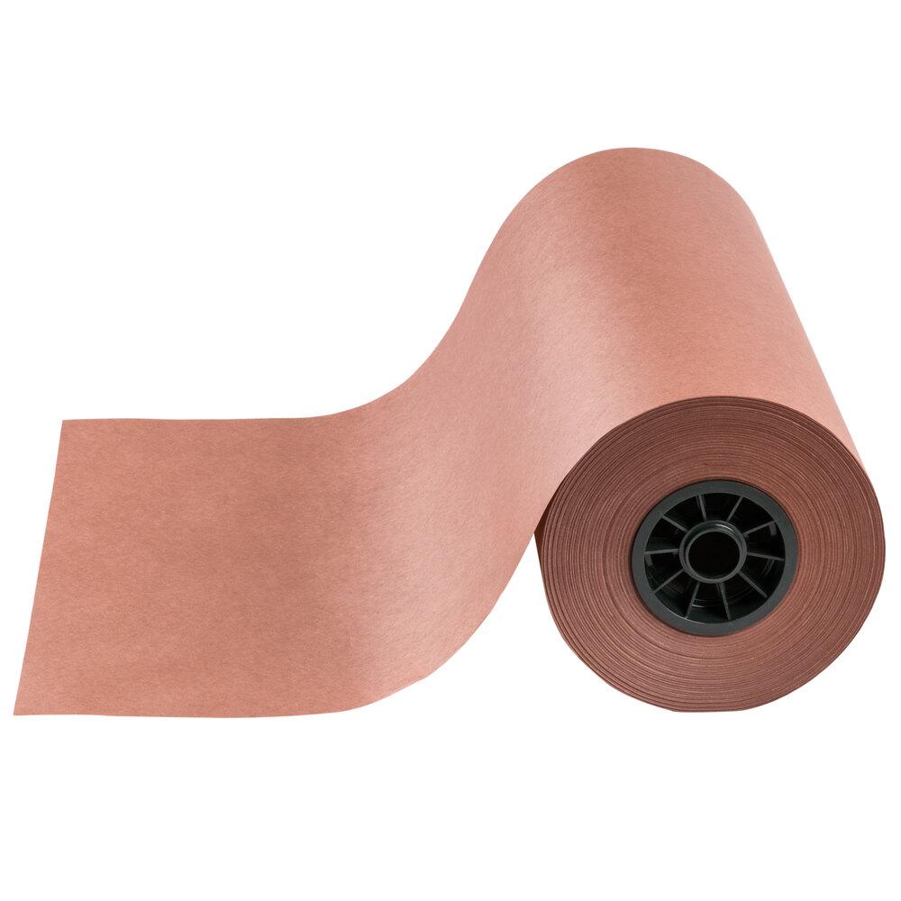 Choice 18" x 700' 40 lb. Pink / Peach Butcher Paper Roll
