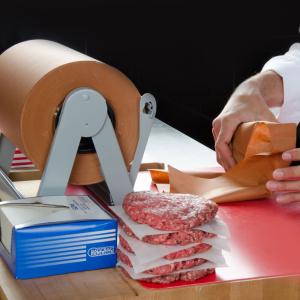 Choice 18" x 700' 40 lb. Pink / Peach Butcher Paper Roll