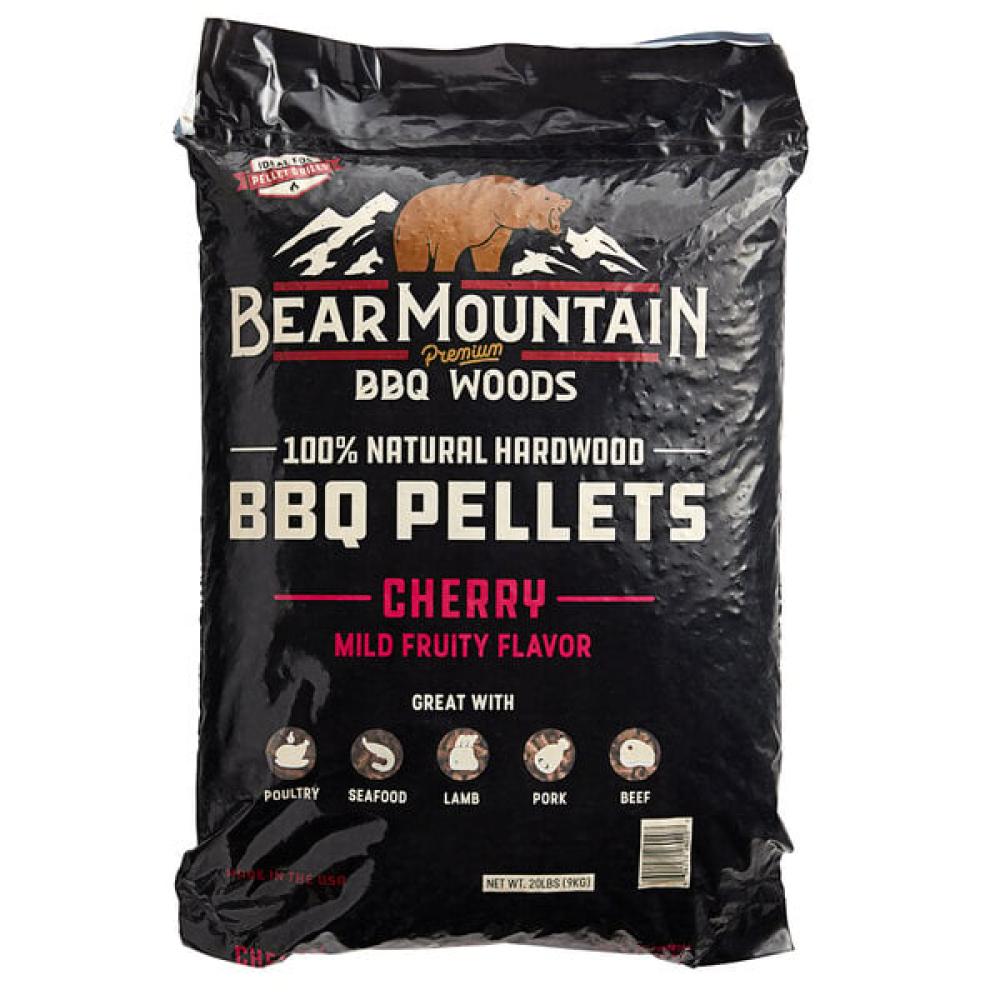 100% Natural Hardwood Cherry BBQ Pellets - 20 lb.