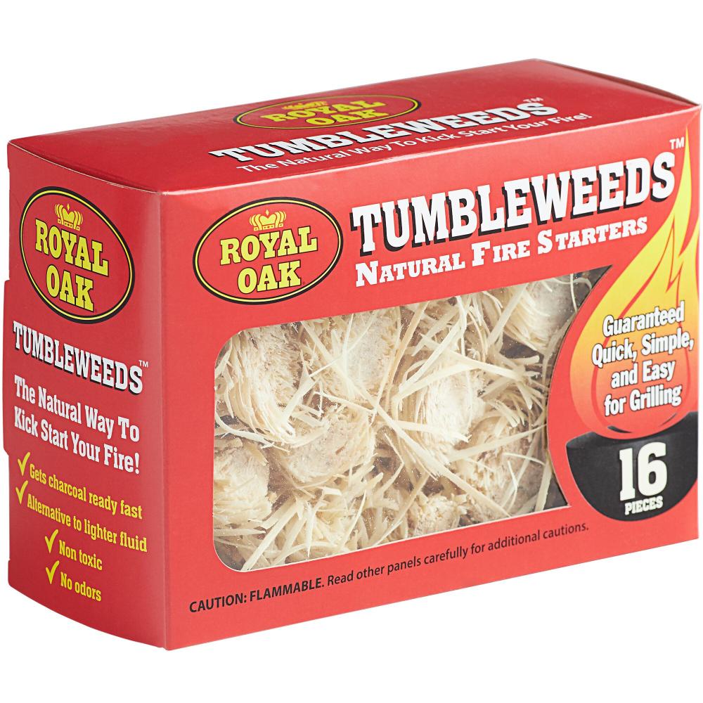 Royal Oak Tumbleweeds Natural Fire Starters 16-Count - 12/Case