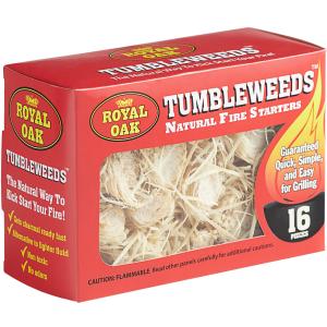 Royal Oak Tumbleweeds Natural Fire Starters 16-Count - 12/Case