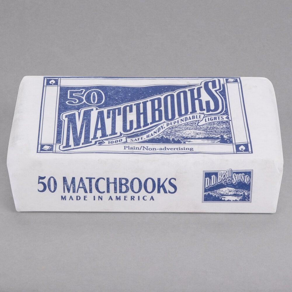 20-Strike Bulk Matchbooks - 50/Box