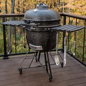 Louisiana Grills K24BLK 24" Ceramic Kamado Charcoal Grill