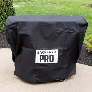 Backyard Pro CHAR-30SS 30" Heavy-Duty Stainless Steel Charcoal Grill with Adjustable Grates, Removable Legs, and Cover