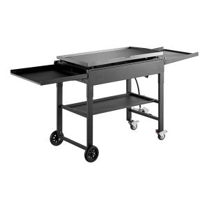 Backyard Pro 36" Steel Liquid Propane Folding Mobile Outdoor Griddle - 60,000 BTU
