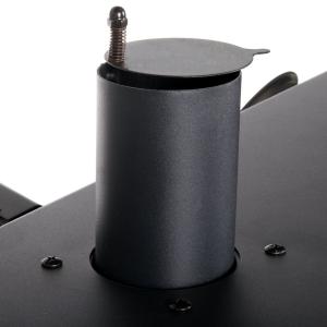 Backyard Pro 60" Charcoal / Wood Smoker Grill with Adjustable Grates and Dome