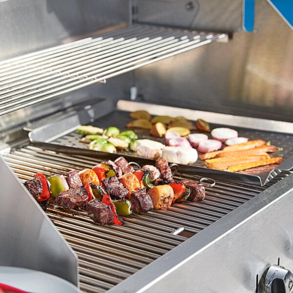 Liquid Propane 30" Mobile Outdoor Grill with Roll Dome Package