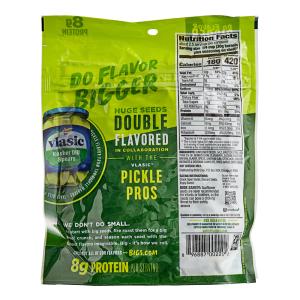 Vlasic Dill Pickle Flavored Whole Sunflower Seeds 5.35 oz. - 12/Case