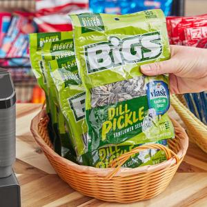 Vlasic Dill Pickle Flavored Whole Sunflower Seeds 5.35 oz. - 12/Case
