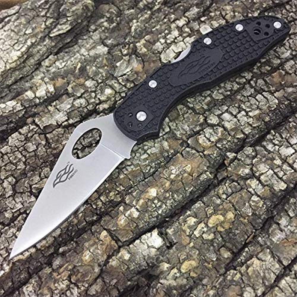 Firebird GANZO F759MS Pocket Folding Knife Nylon Glass Fiber Anti-Slip Handle 440C Stainless Steel Serrated Blade Outdoor EDC Knife