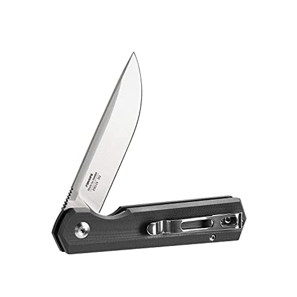 GANZO Firebird FH11S-GY Pocket Folding Knife G10 Handle D2 Steel Hunting Camping Outdoor EDC Knife