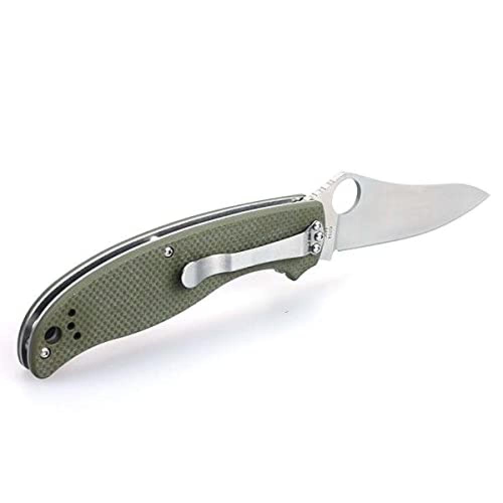 Ganzo G734 Folding Pocket Knife 440C Stainless Steel Blade G10 Handle with Clip Camping Fishing Hunting Outdoor EDC Knife