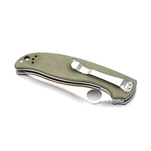Ganzo G734 Folding Pocket Knife 440C Stainless Steel Blade G10 Handle with Clip Camping Fishing Hunting Outdoor EDC Knife