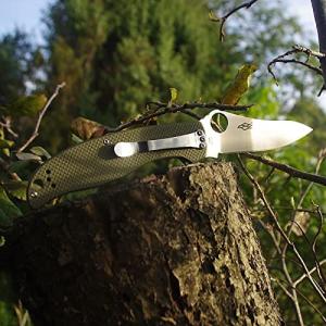 Ganzo G734 Folding Pocket Knife 440C Stainless Steel Blade G10 Handle with Clip Camping Fishing Hunting Outdoor EDC Knife