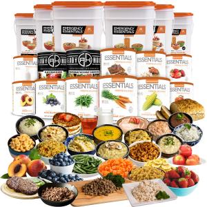 ULTIMATE 3-Month Emergency Food Kit (with Added Beef, Chicken, Milk, Fruits, Veggies & More)