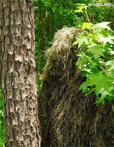 USA Made Ultra Light Woodland Ghillie Suit Jacket and Pants