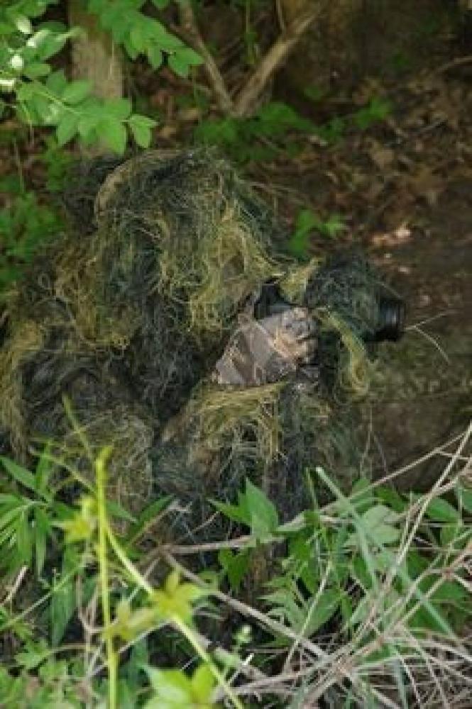 Ghillie Suit Woodland Camo Hunting Camouflage Premium Hunting Camo