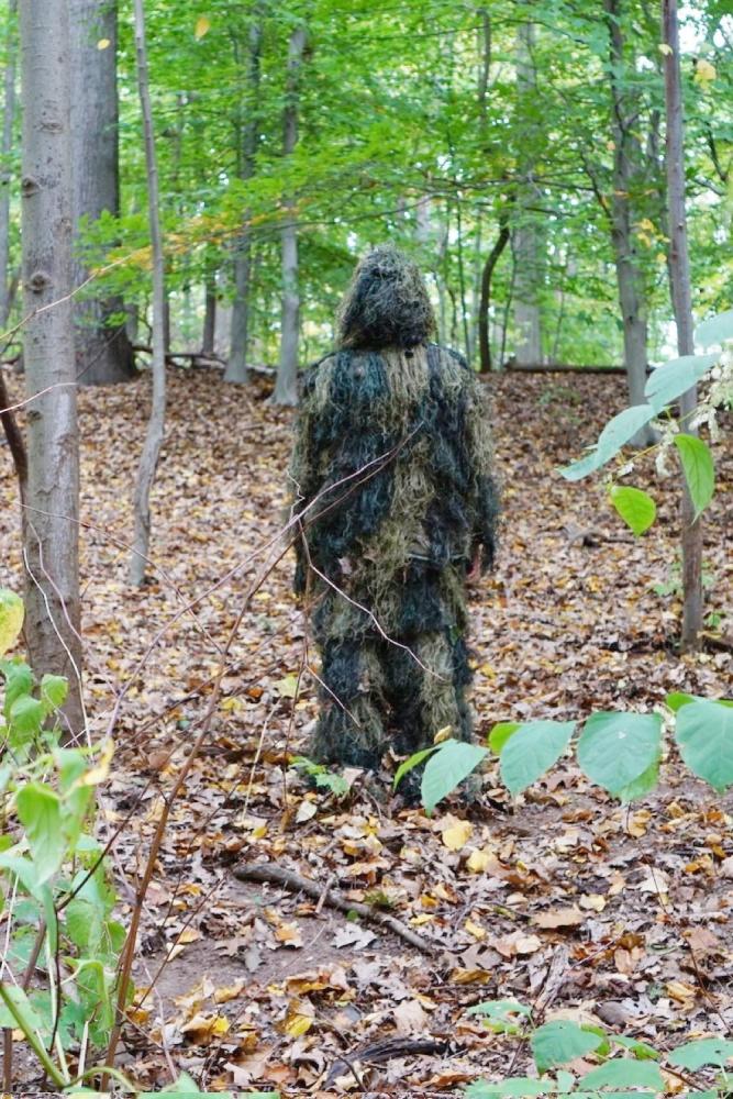 Ghillie Suit Woodland Camo Hunting Camouflage Premium Hunting Camo