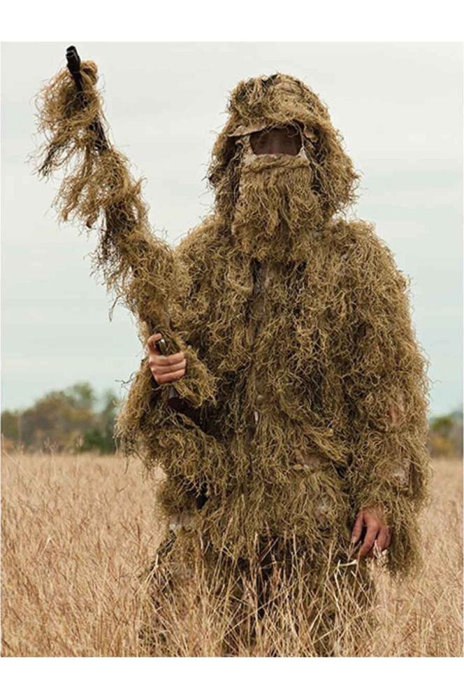 Desert 5 Piece Ghillie Suit Outdoor Gear