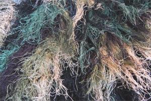 Kids 4 Piece Synthetic Ghillie Suit Woodland color