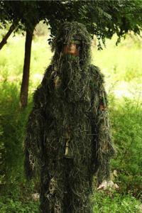 Woodland Camo Camouflage clothing 3D Tree Hunting Adults Ghillie Suit