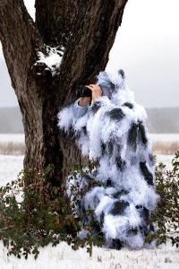 Snow 5 Piece Ghillie Suit - GhillieSuitShop Outdoor Gear