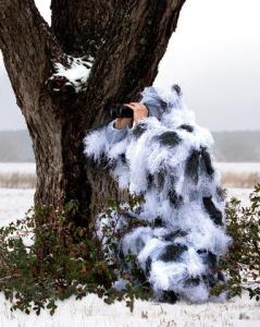 Snow 5 Piece Ghillie Suit - GhillieSuitShop Outdoor Gear