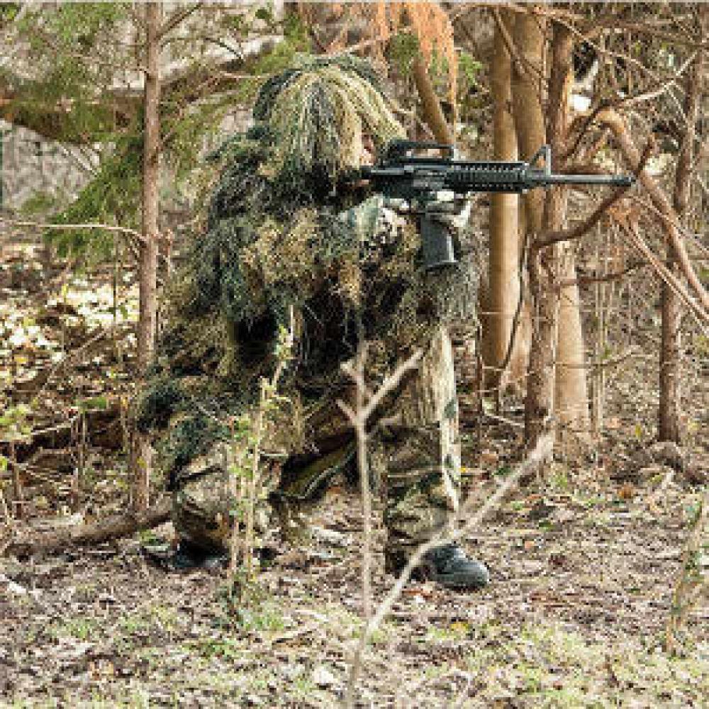 Woodland 2 Piece Ghillie Suit Parka