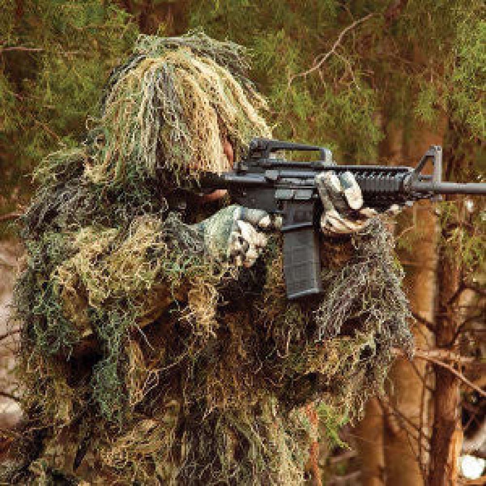 Woodland 2 Piece Ghillie Suit Parka