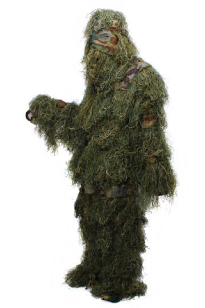 Camouflage Suit Birdwatching Hunting Ghillie Tactical Clothing Split