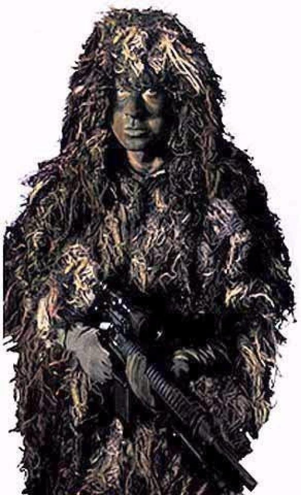 The Complete Ghillie Suit Kit (Bushrag brand), Nice!