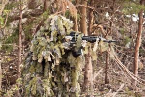 BIG GAME GHILLIE SUIT MOSSY OAK BREAK UP M/L