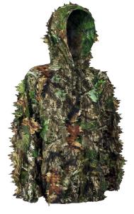 Mossy Oak Leafy Camouflage Suit in 3D