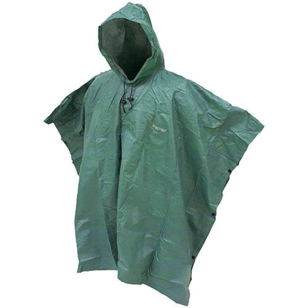 Ultra-Lite Poncho w / Hood, Green