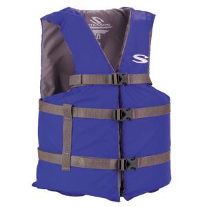 PFD 2001 Cat Adult Boating Oversize Blue Flotation Safety Vest