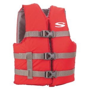 PFD 3007 Cat Boating Vest Youth Red Flotation Safety Vest