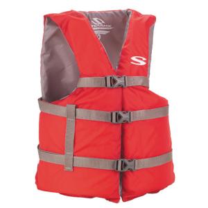 PFD 2001 Cat Adult Boating Oversize Red Flotation Safety Vest