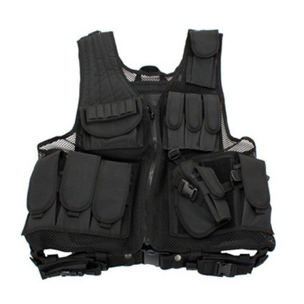 Tactical Vest - Black Deluxe