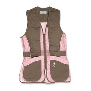 Vest, Lady Sporter Mesh II Brown / Pink Large
