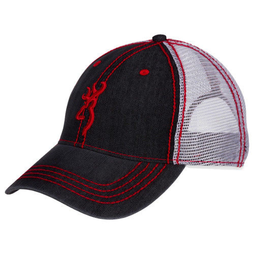 Cap, Denim Red